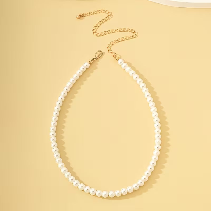 French Style Ball Pendant Necklace