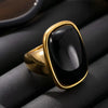 Stylish Stainless Steel Statement Ring