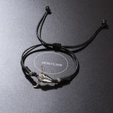 Western Bull Head Woven Bracelet