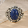 Vintage Lapis Lazuli Bohemian Ring