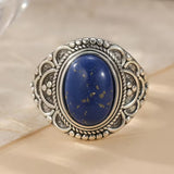 Vintage Lapis Lazuli Bohemian Ring