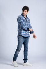 Y/D flannel shirt