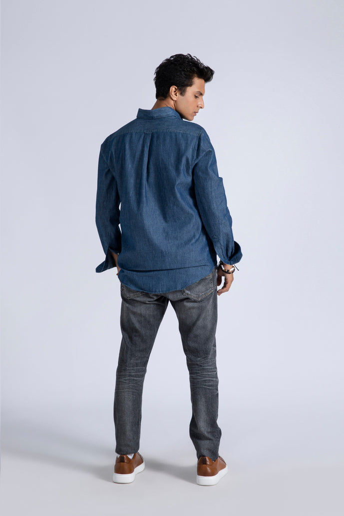 Button Down Denim Shirt