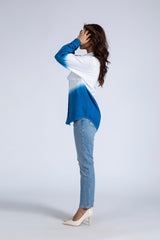 Dip Dye Linen Top