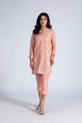 Embroidered Outfit With Pant