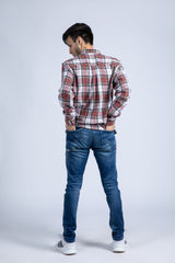 Y/D checkered shirt