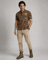 Camo Military Inspired Polo