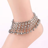 Women's Vintage Exaggerated Ethnic Style Bell Tassel Beach Anklet