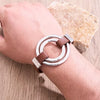 Retro Double Layer Leather Bracelet