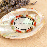 Natural Tiger Eye & Turquoise Beaded Bracelet