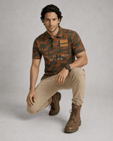 Camo Military Inspired Polo