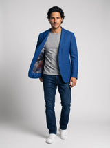 Men's Organic Indigo Dye Sporty Blazer
