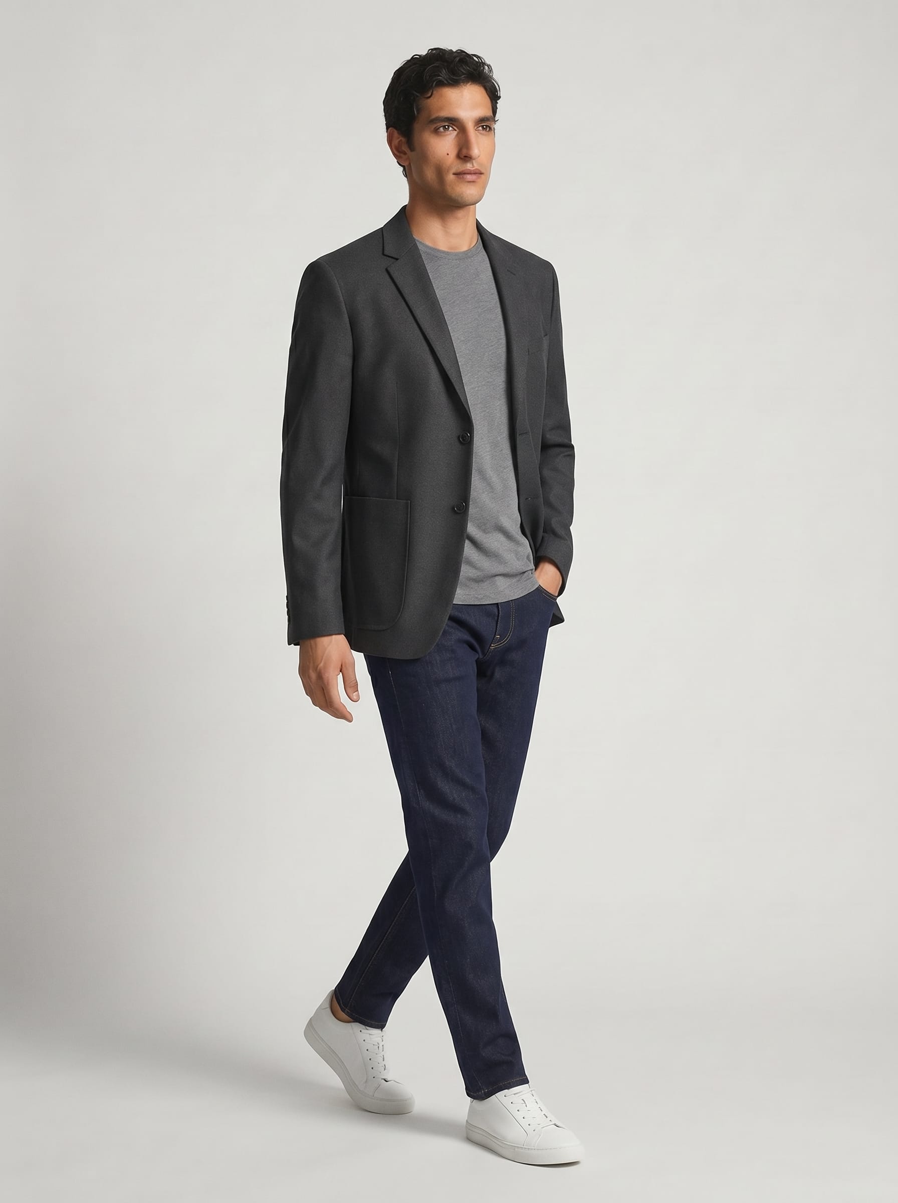 Men's Linen Sports Jacket
