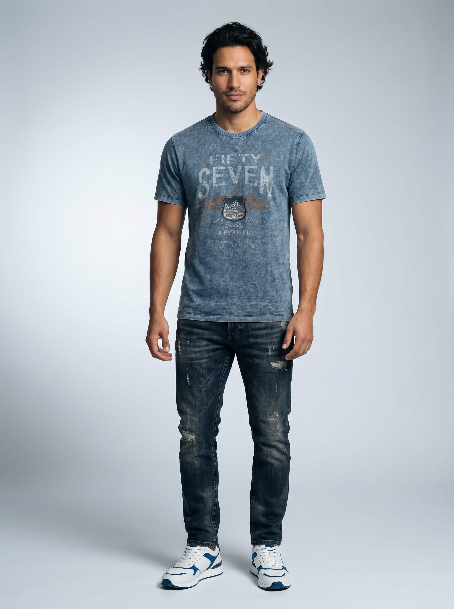 Unique Denim Reversible Tee
