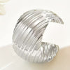 Fashionable Openwork Twill Cuff Bracelet
