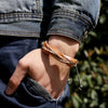 Retro Genuine Leather Woven Bracelet