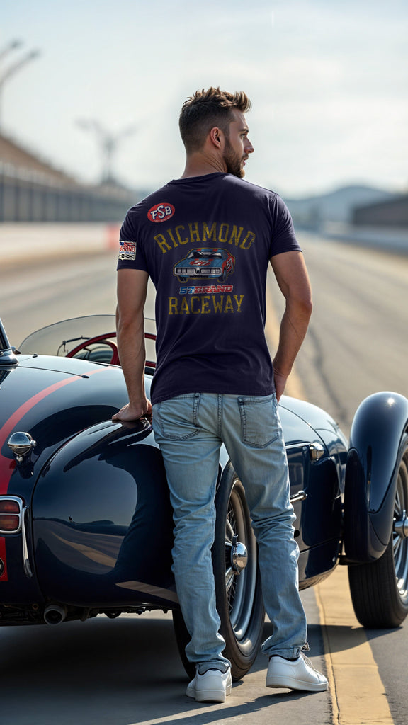 Navy Blue Racewear Collection Tee