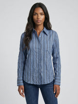Blue StripedShirt
