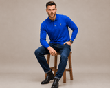 Bamboo long Sleeves Polo