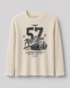 Men's Waffle Knit Graphic Thermal Tee