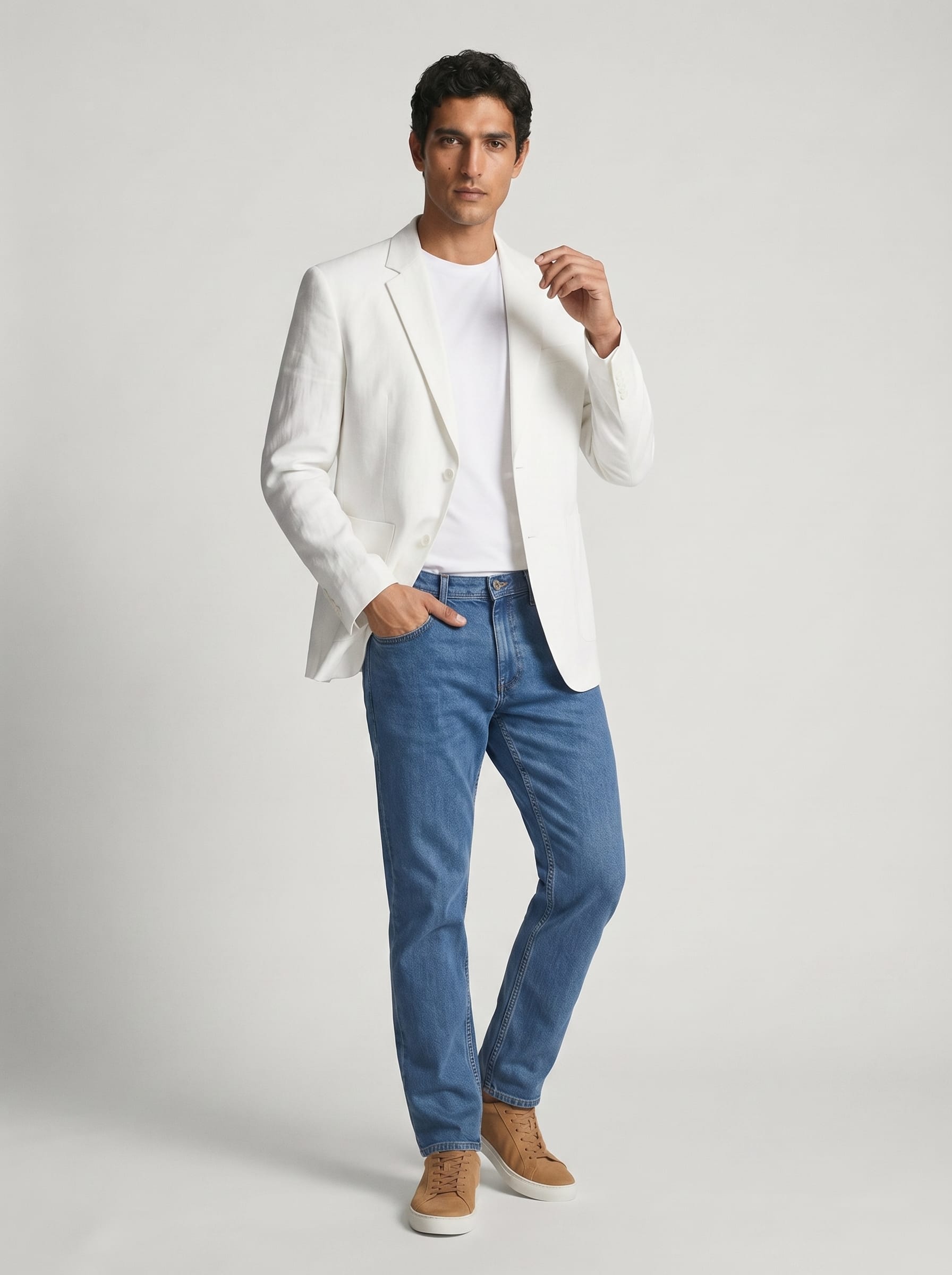 Men's Linen Sports Jacket