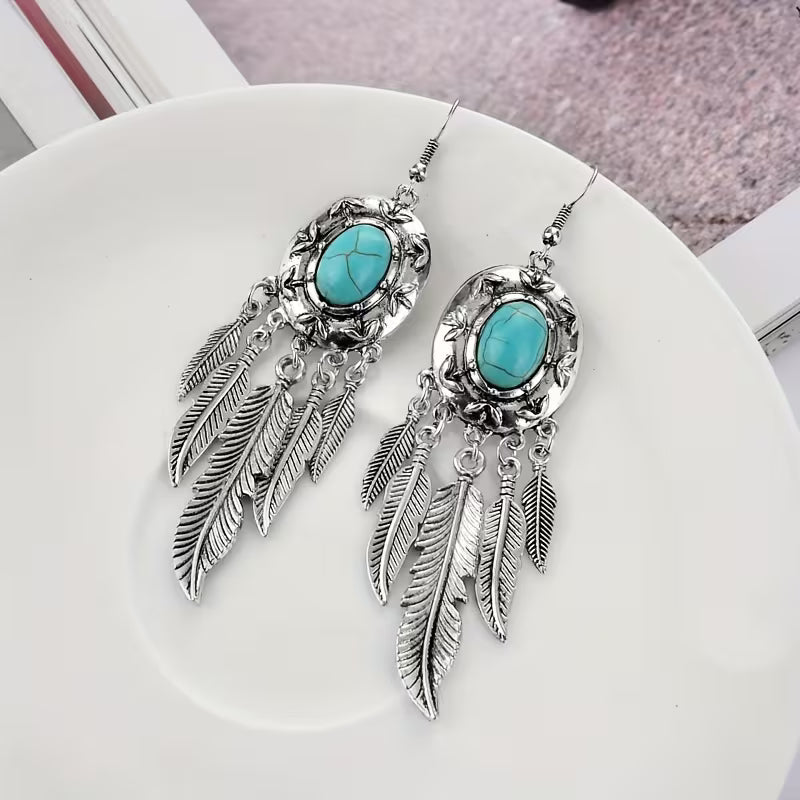 A Pair Of Ethnic Style Bohemian Style Ladies' Earrings