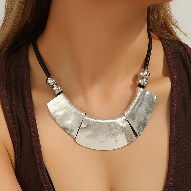 Middle Eastern PU Rope Necklace