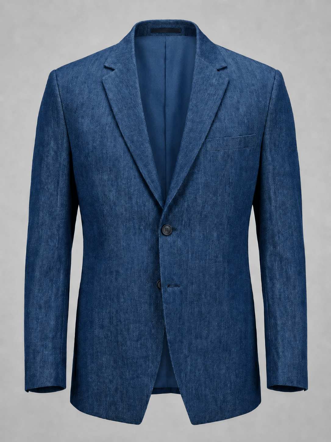 Classic Blue Tencel Blazer
