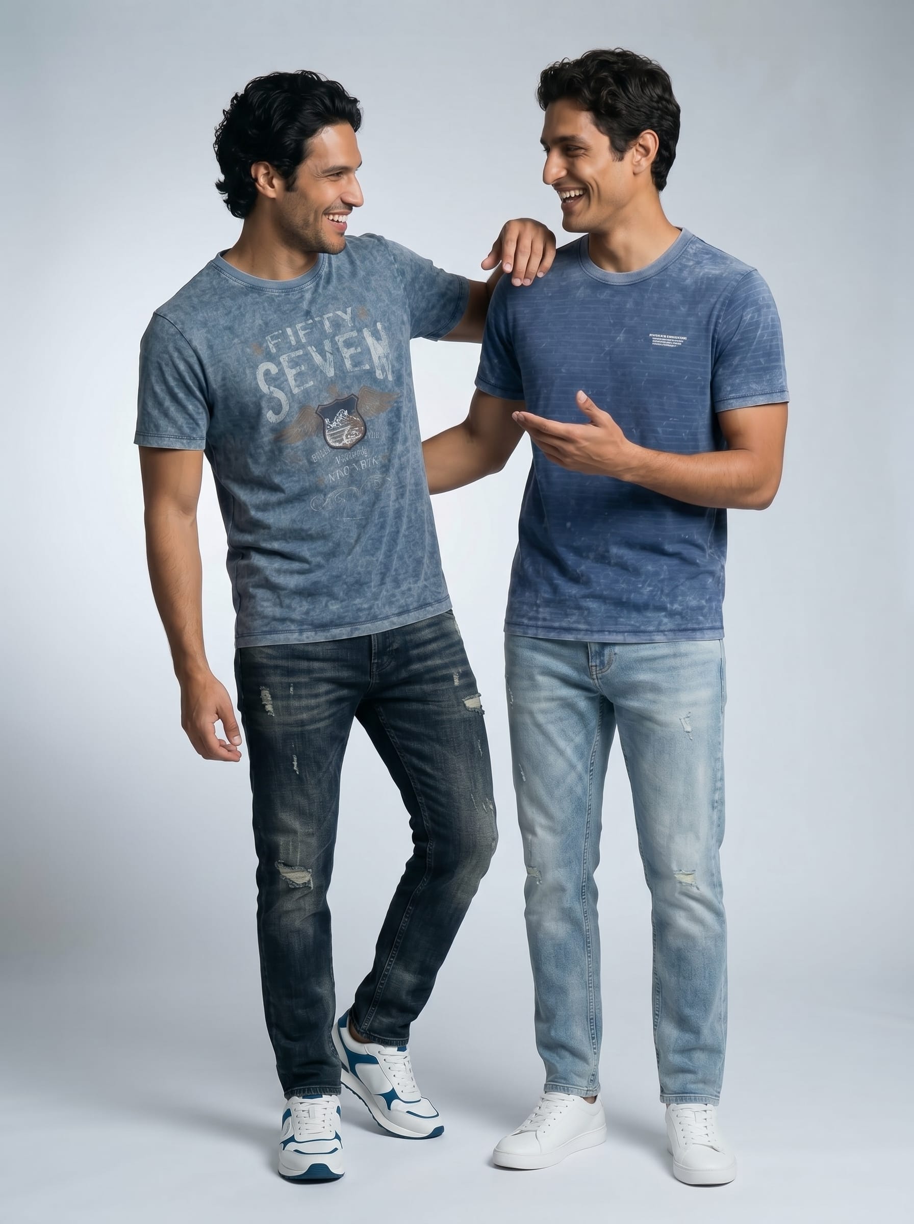Unique Denim Reversible Tee
