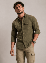 100% Cotton Twill Faded Shirt
