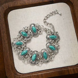 Vintage Bohemian Turquoise Bracelet