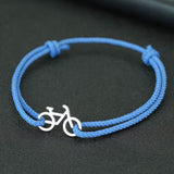 Men’s Bicycle Charm String Bracelet