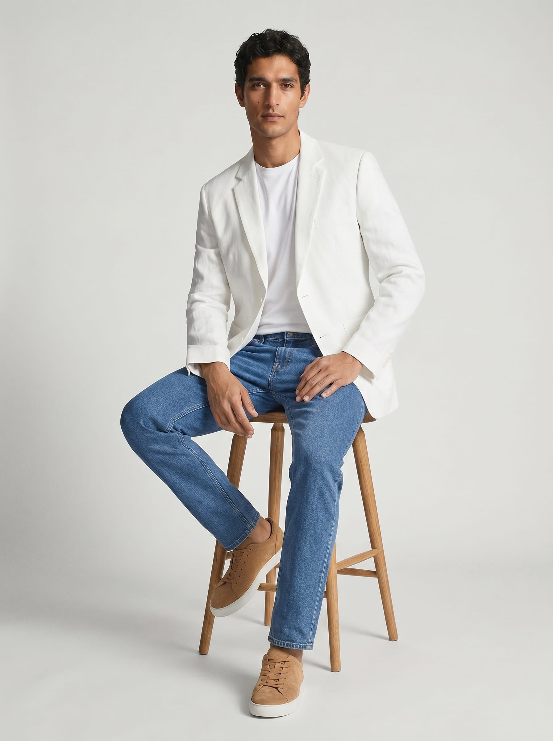 Men's Linen Sports Jacket