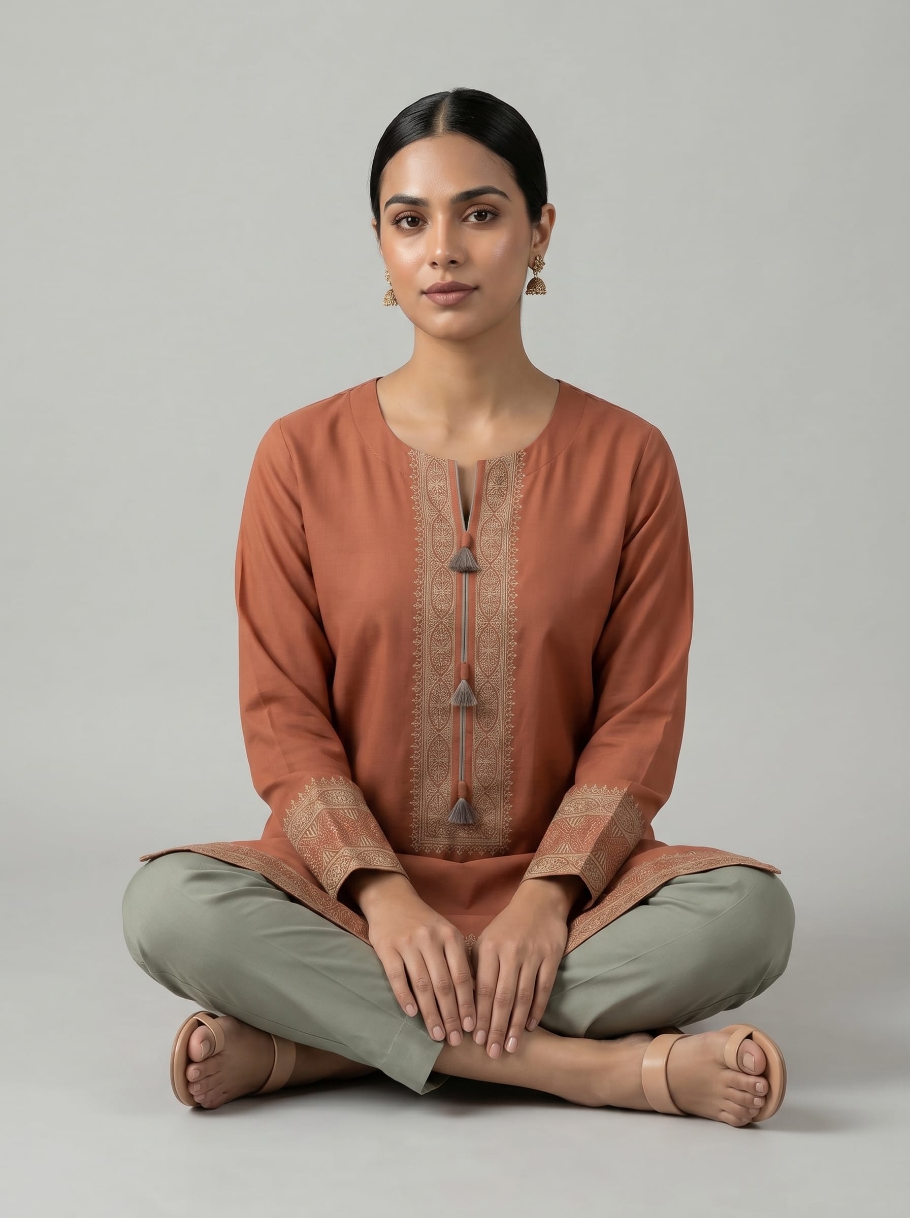 Classic BrownEthnic Wear
