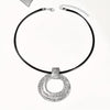 Vintage Multi-Circle Geometric Pendant Necklace