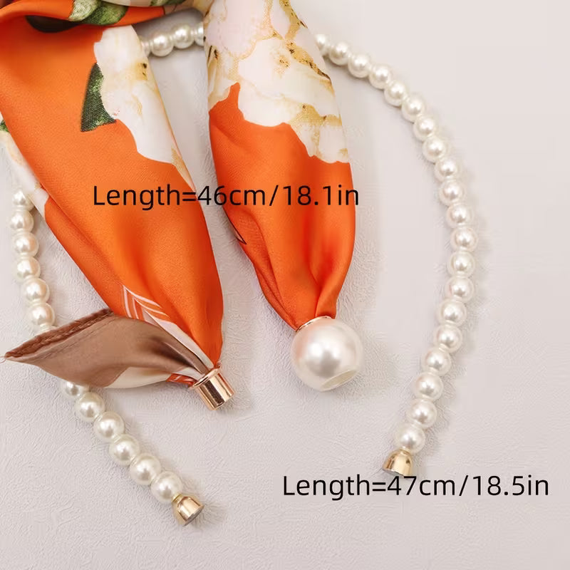 2-Piece Luxury Artistic Scarf Set – European Style Neck Wraps