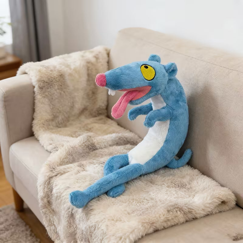 Cartoon Squeaky Plush Chew Toy for Pets