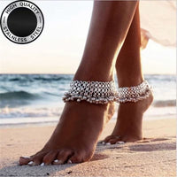 American Vintage Exaggerated Design Ethnic Anklet