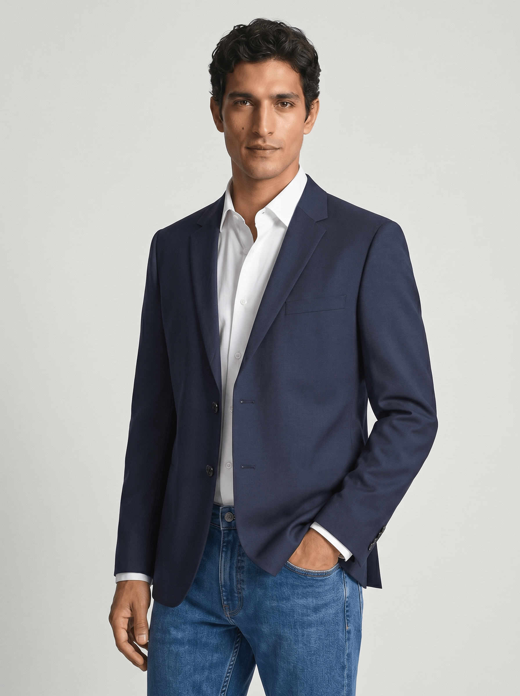 Navy Classic Blazer