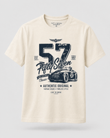 Men’s Vintage Racing Graphic Cotton T-Shirt