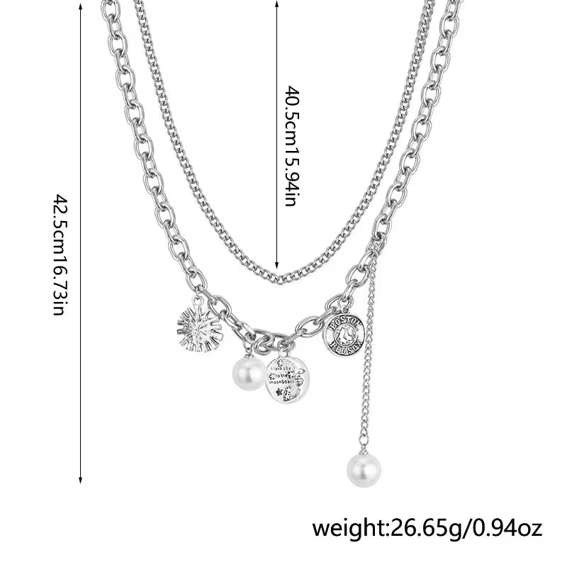 Luxury Multi-Layer Pearl Necklace