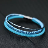 3-Layer Ethnic Woven Bracelet