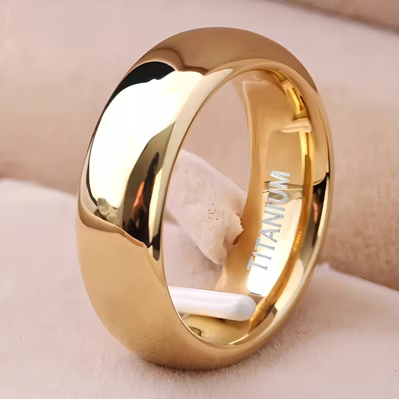 Minimalist 6mm Unisex Wedding Band