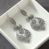 Vintage Bohemian Floral Pendant Earrings