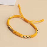 Adjustable 7-Knot Friendship Bracelet