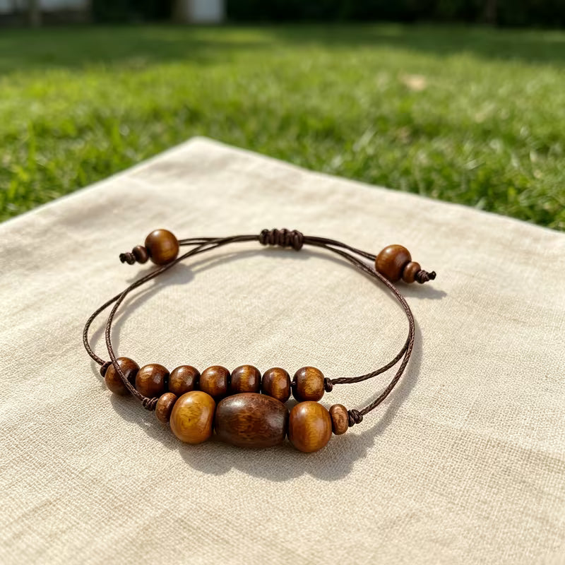 Retro Beaded Knot Bracelet
