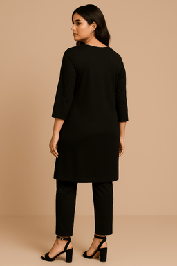 3D Floral Outfit With Pant