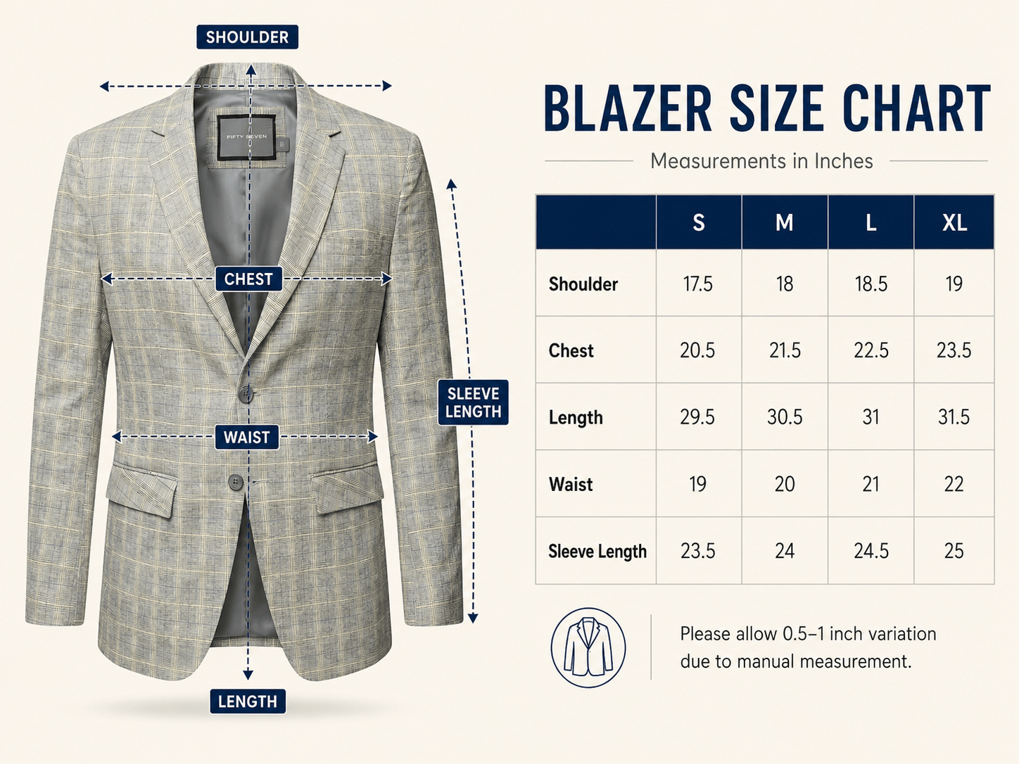 Textured Linen Blazer