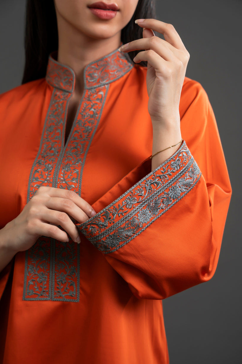 Premium Sateen Kurta Set