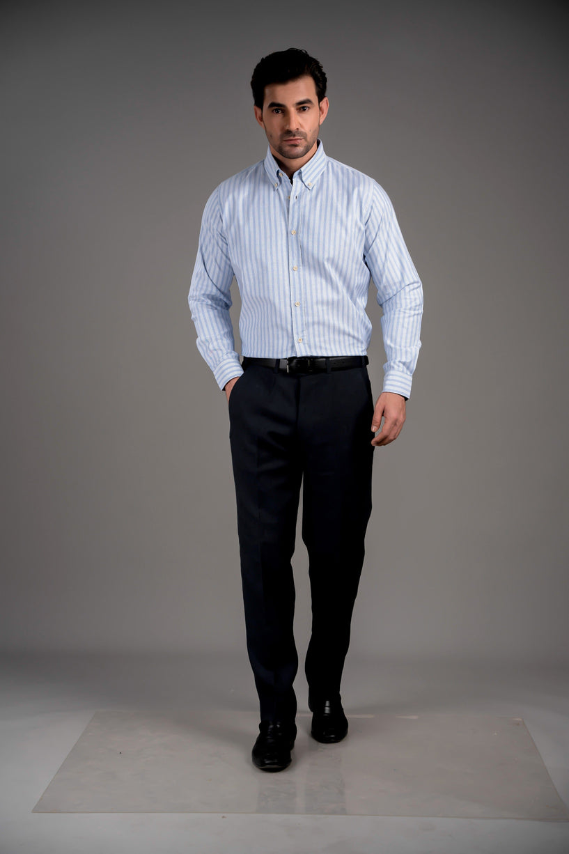 Button Down Stripe Shirt